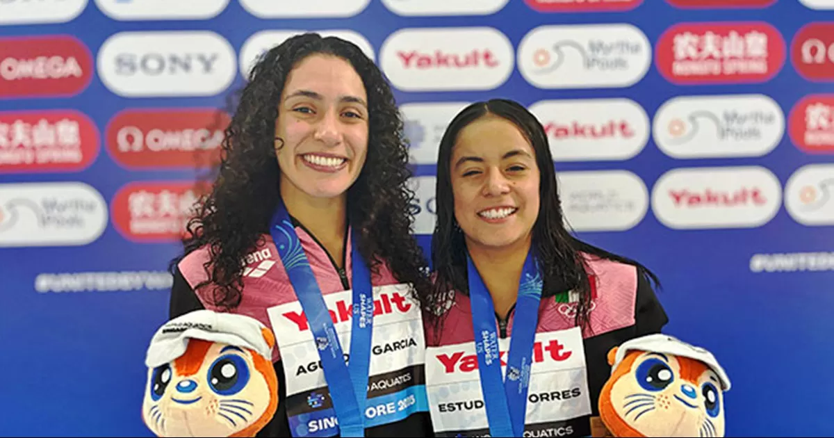 El triunfo en la plataforma de 10 metros fue conquistado por Yuxi Chen y Minjie Zhang