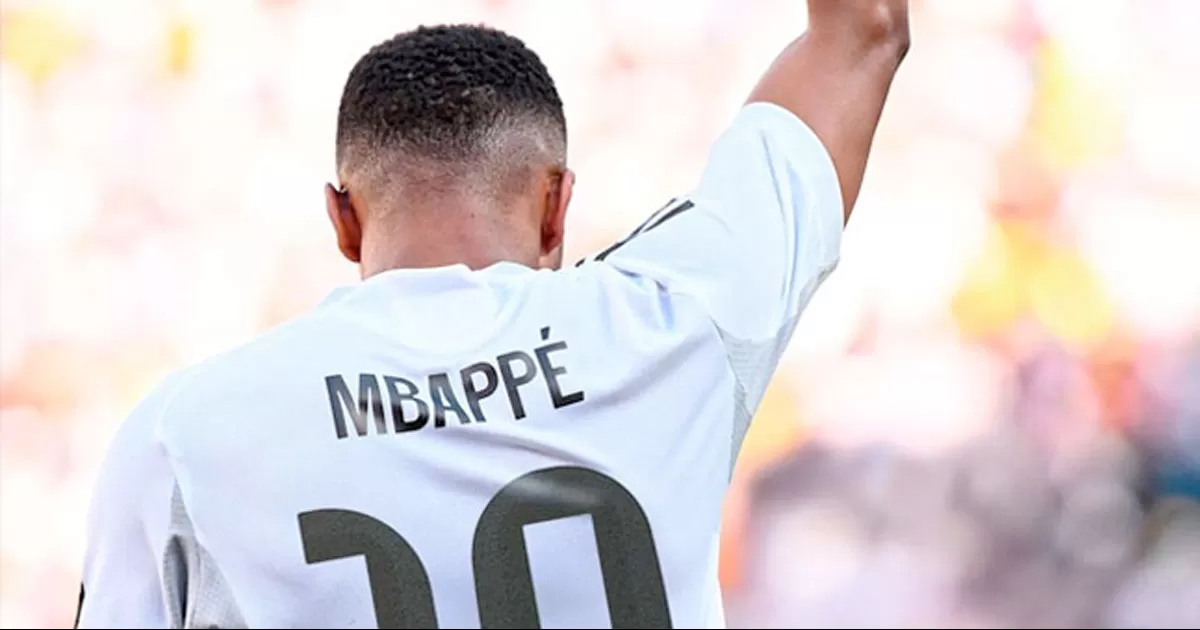 Oficial: Kylian Mbappé se convierte en el nuevo número 10 del Real Madrid