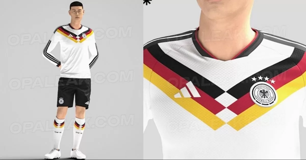 Filtran el nuevo uniforme de la Selección de Alemania para el Mundial 2026