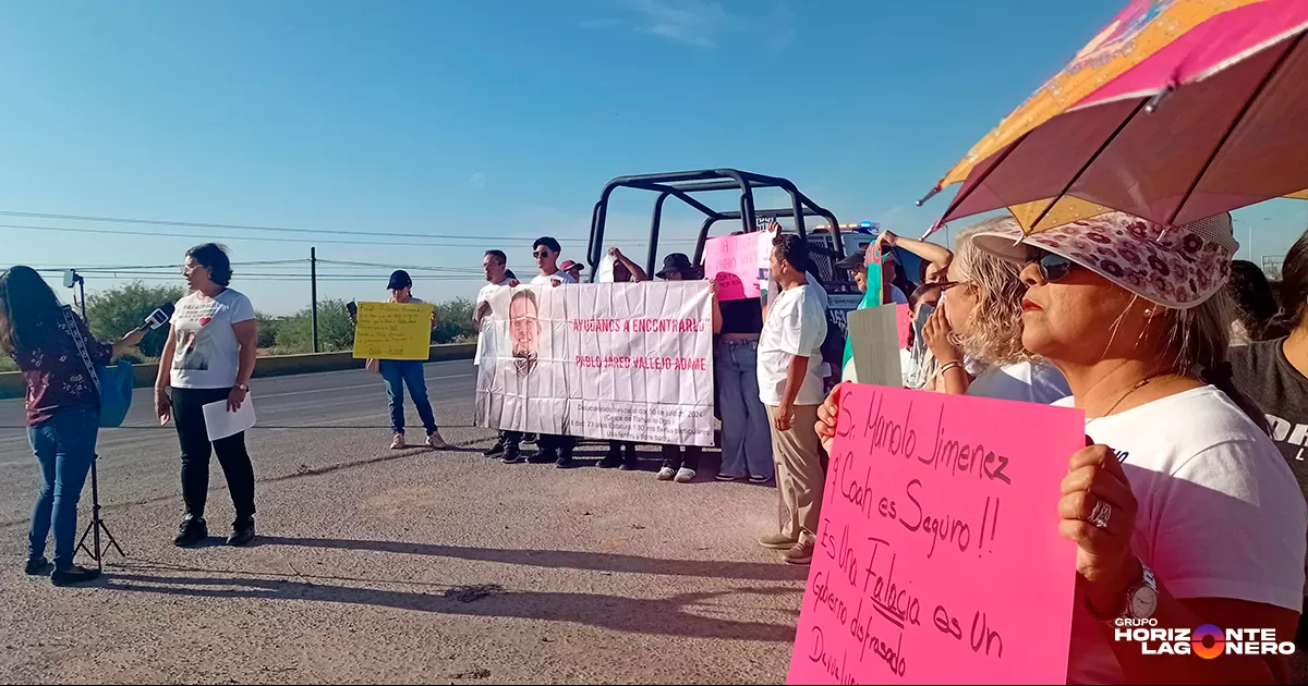 Este día, sus familiares y allegados salieron a las calles para denunciar la falta de información de su desaparición en búsqueda de respuestas.