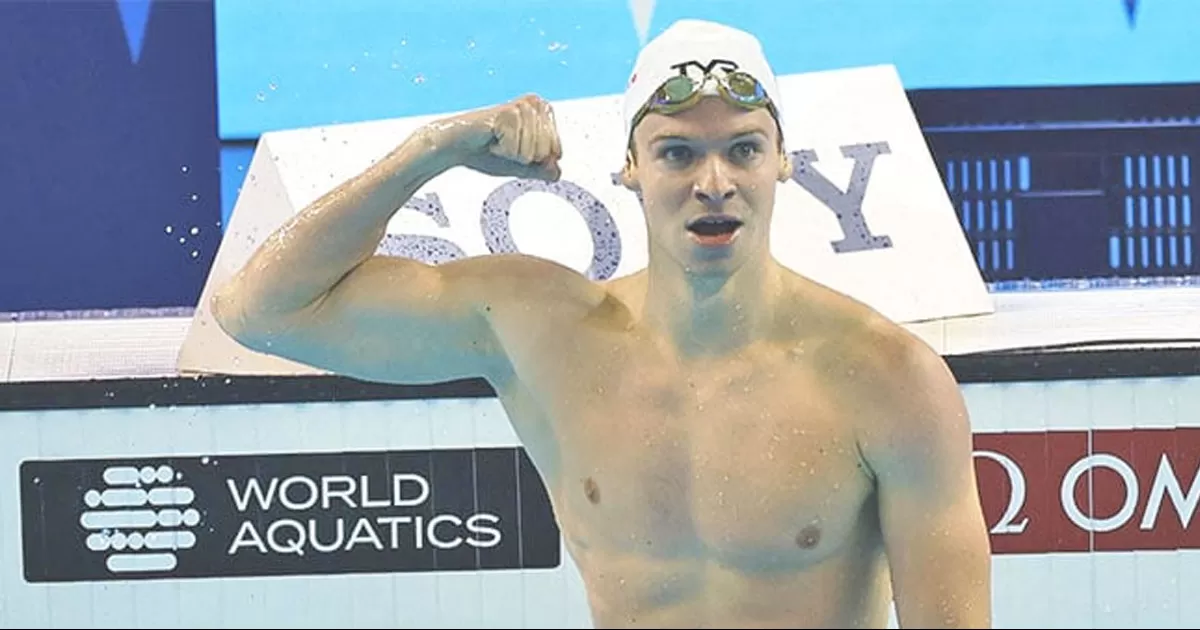 Léon Marchand pulveriza récord mundial de los 200m estilos de Ryan Lochte