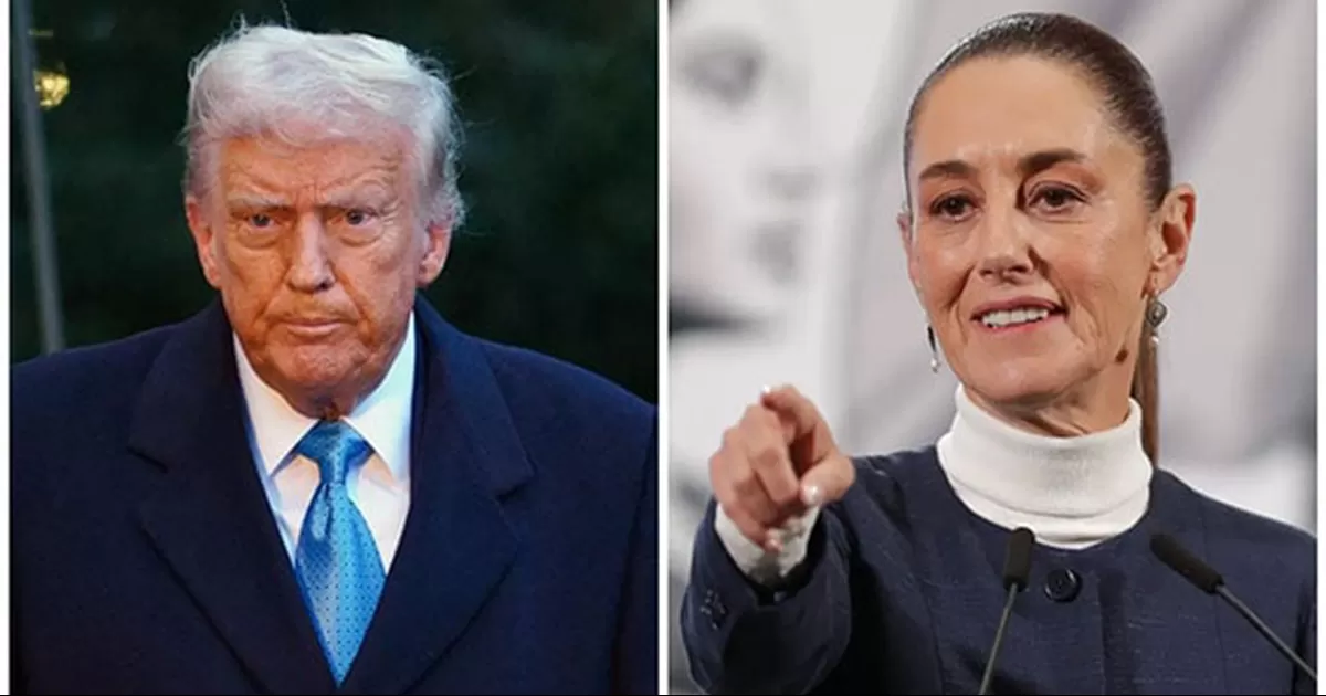 Sheinbaum y su homólogo estadounidense Donald Trump sostuvieron una llamada telefónica