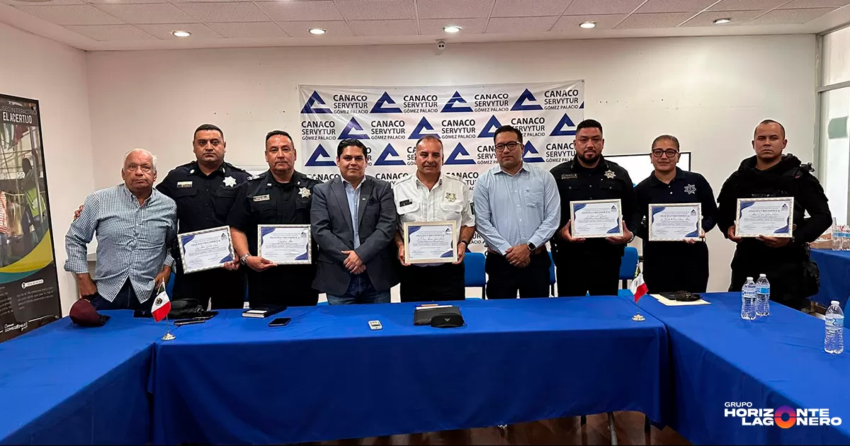 SSP y CANACO de Gómez Palacio fortalecen trabajo coordinado para mayor seguridad para empresarios y el sector hotelero