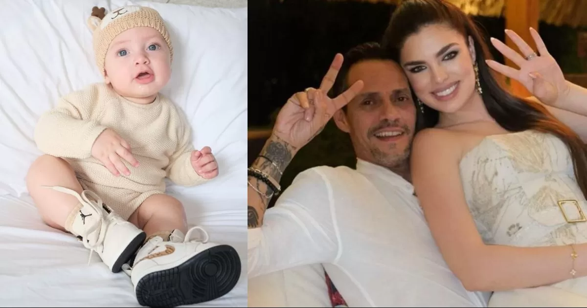 Al fin conocemos el rostro del hijo de Marc Anthony