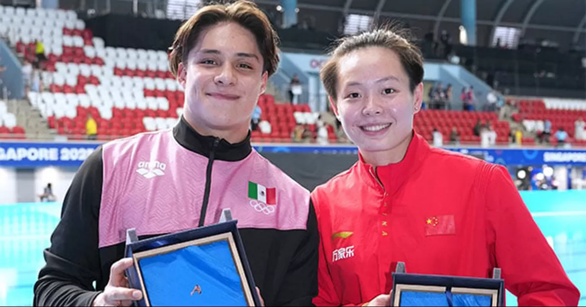 El mexicano fue reconocido por su gran actuación en Singapur 2025