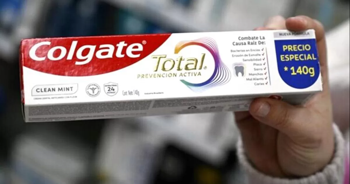 El retiro se limita exclusivamente al producto Crema Dental Colgate Total© Prevención Activa CLEAN MINT
