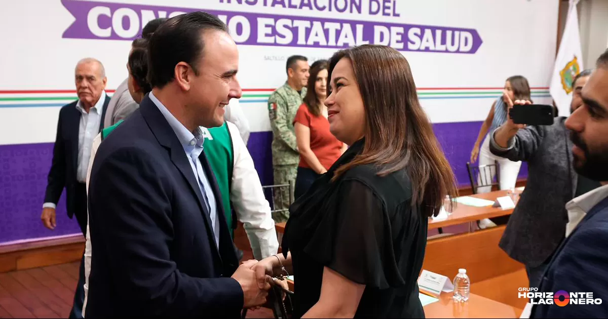 Gobernador Manolo Jiménez Salinas toma protesta a los integrantes del Consejo Estatal de Salud