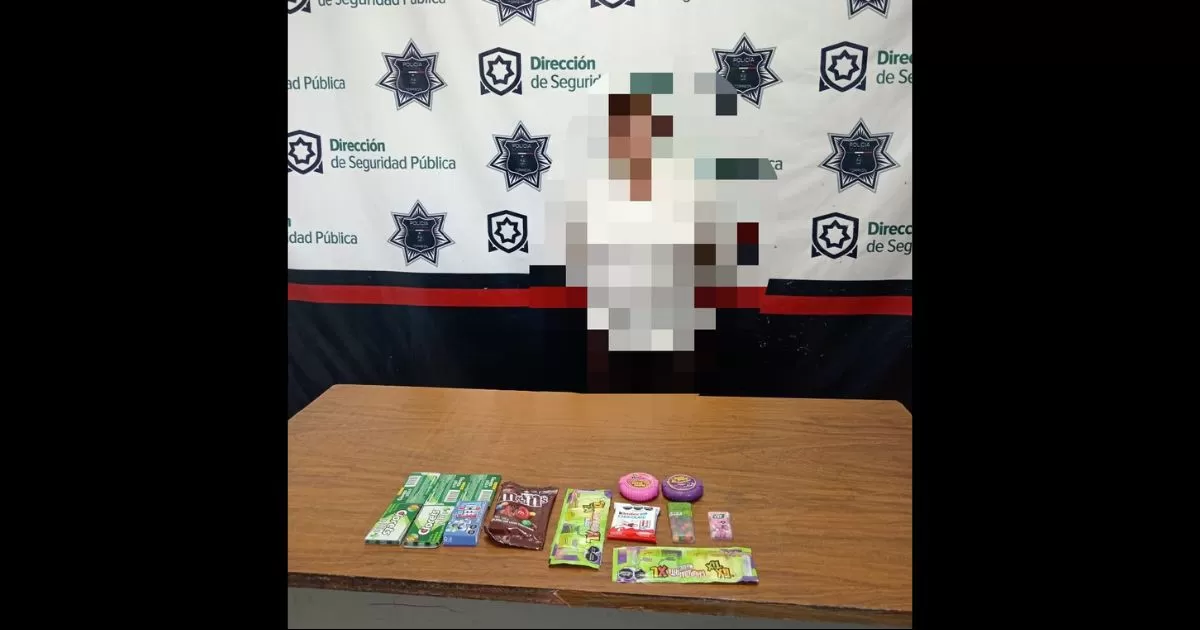 Por el antojo roba dulces de tienda en Torreón, la detienen