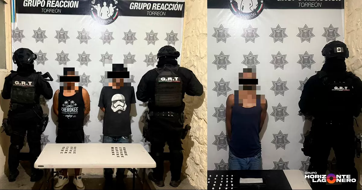 La primera detención ocurrió la noche del lunes sobre la avenida Bromo, a las afueras de una frutería con razón social Frutas Peña, en la colonia Loma Real. Durante un recorrido de vigilancia, los agentes observaron a dos hombres que discutían y se empujaban mientras gritaban palabras altisonantes, alterando el orden público.