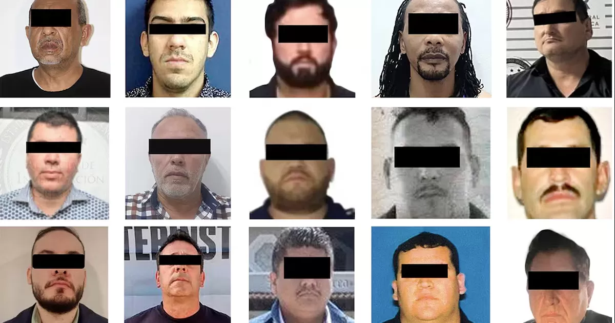 Estos son los 26 miembros de grupos criminales que fueron entregados por México a EU