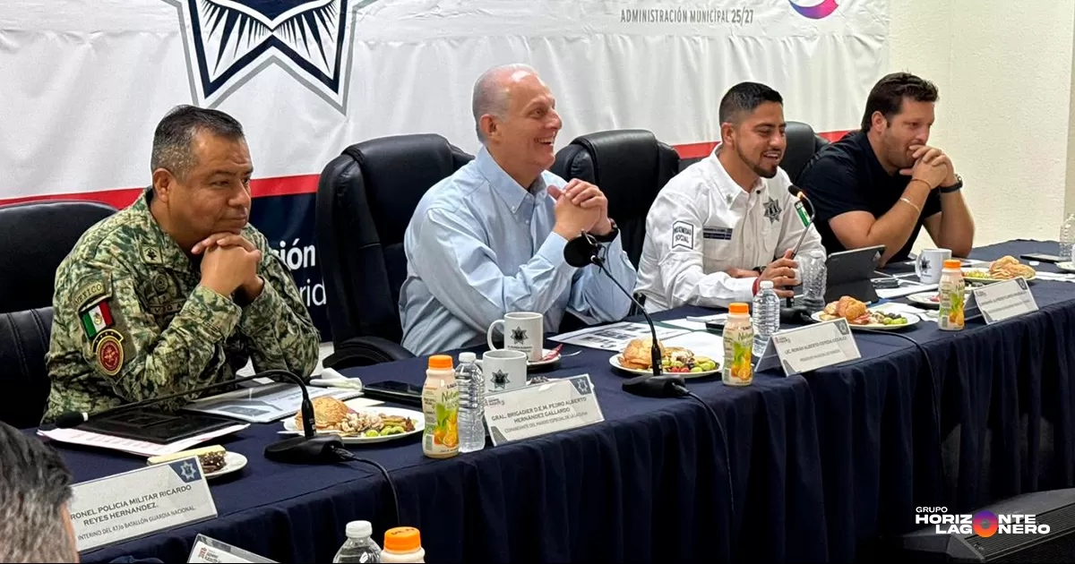 Revisan índices delictivos en Torreón