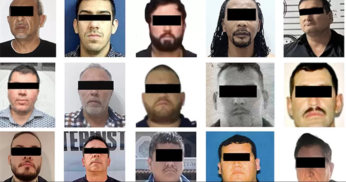 Quiénes son los 26 miembros de grupos criminales que fueron entregados por México a EU