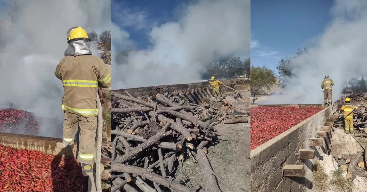 Se incendian cocedores de chile en Lerdo, investigan causas