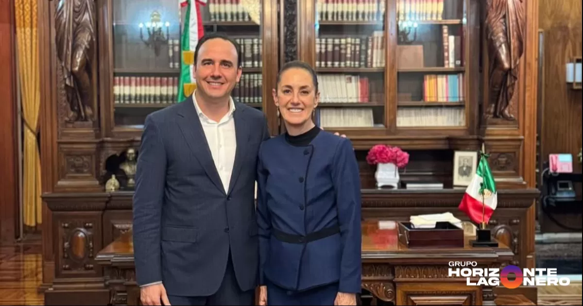 Durante el encuentro, se revisaron proyectos estratégicos como la reactivación económica de la región centro, el tema de AHMSA, el impulso a la región carbonífera, el arranque del programa de empleo temporal en la Laguna y medidas para dar certeza económica ante los retos de los aranceles internacionales.