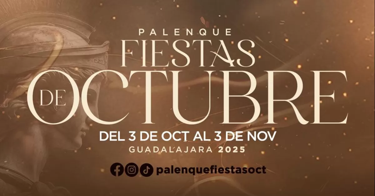 El Palenque de Guadalajara 2025, parte esencial de las Fiestas de Octubre Guadalajara 2025