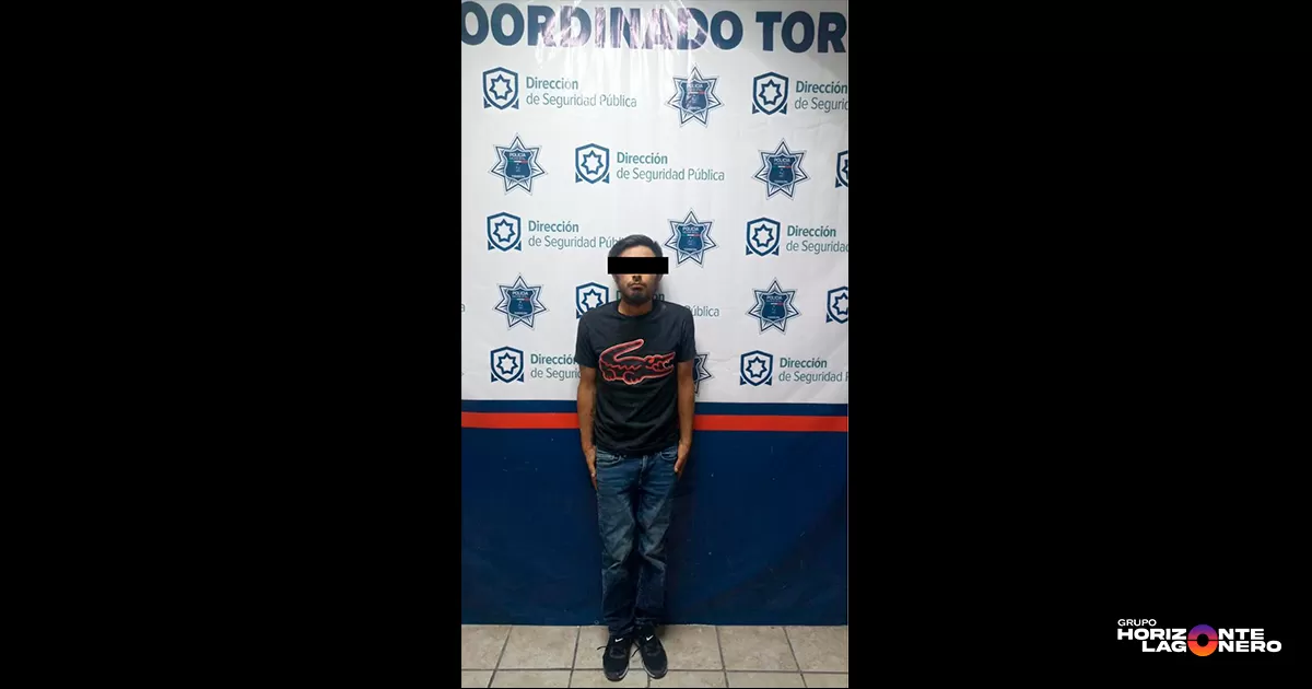 Detienen a hombre por robo en grado de tentativa de vehículo y presunto responsable de diversos hurtos en Torreón
