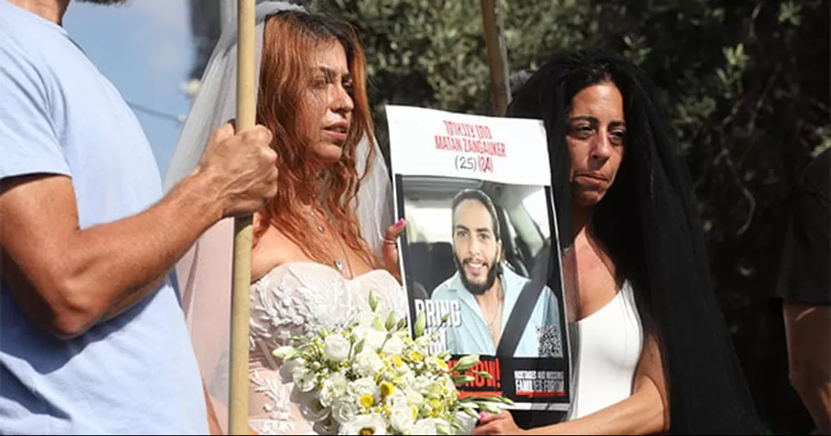 Exrehén mexicana celebra boda simbólica en Tel Aviv mientras su pareja sigue cautiva en Gaza