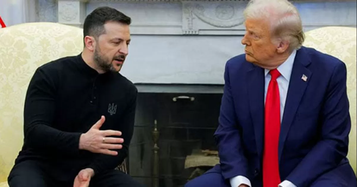 El presidente de Estados Unidos, Donald Trump, dijo este domingo que su homólogo ucraniano, Volodímir Zelenski, con el que se reunirá mañana