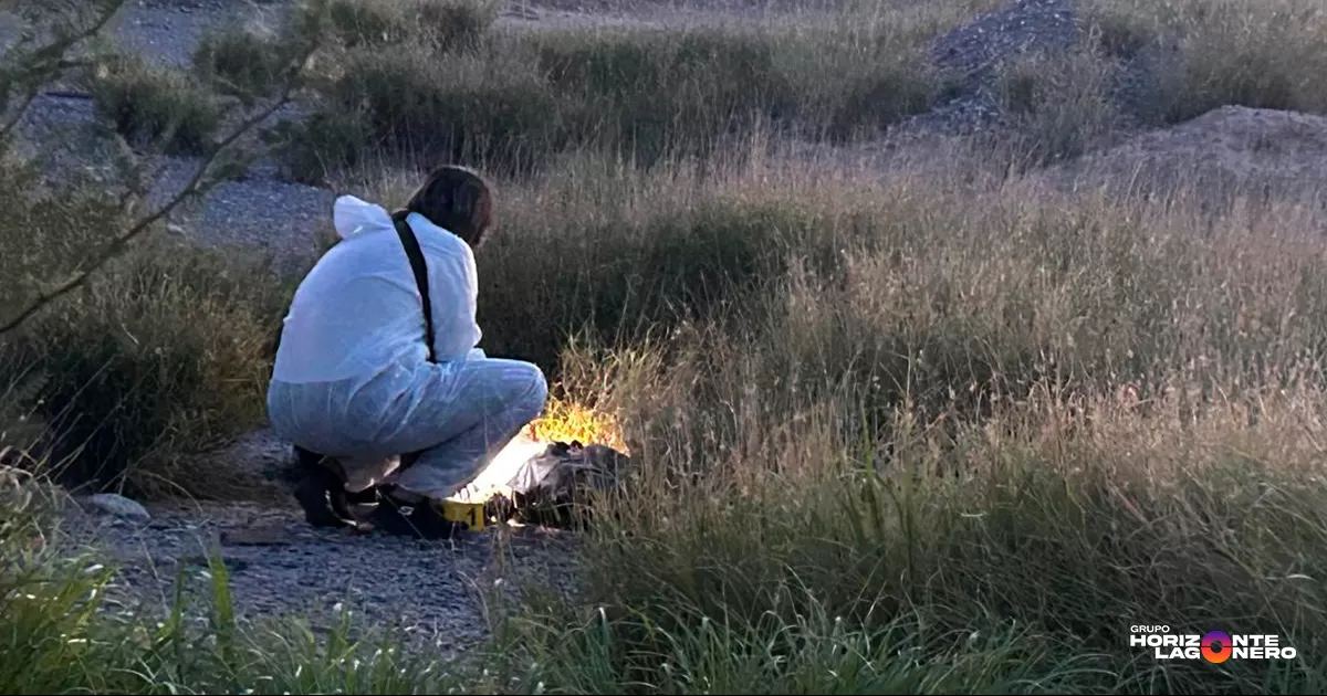 Tras el arribo de las autoridades se confirmó la presencia de un hombre sin vida, tendido entre los matorrales y sin identificaciones.