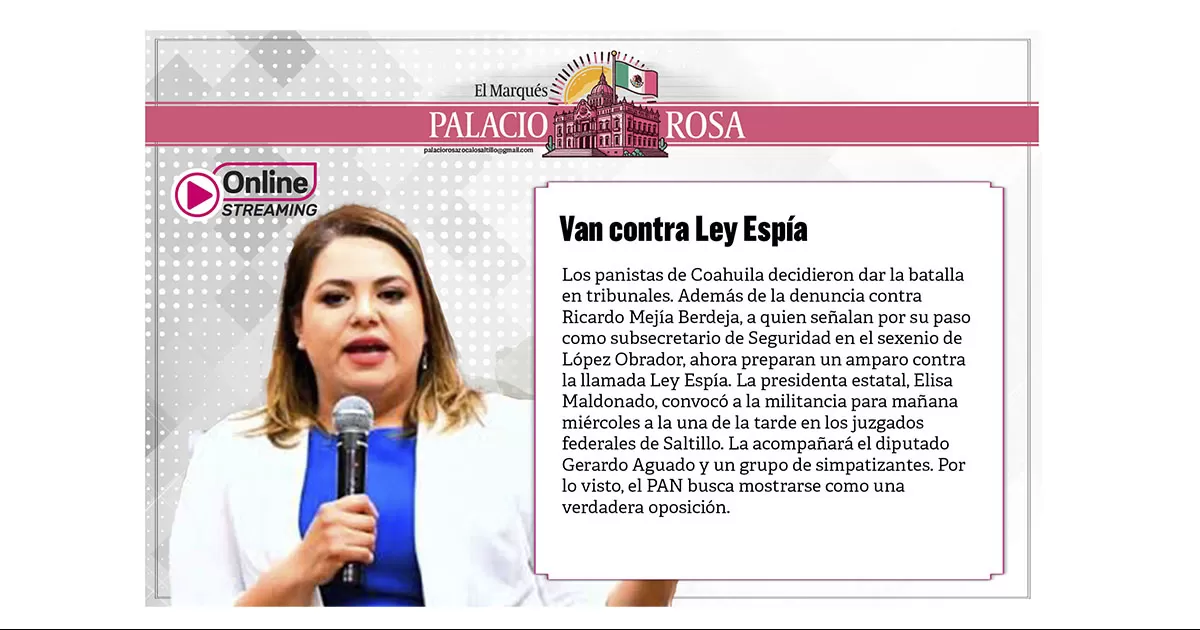 Los panistas de Coahuila decidieron dar la batalla en tribunales