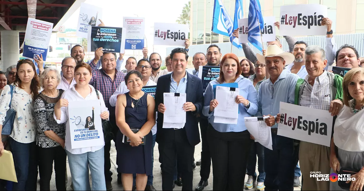 Presenta PAN Coahuila amparo contra ley espía