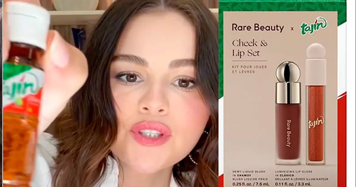 Picante colaboración: Selena Gomez lanza Rare Beauty x Tajín