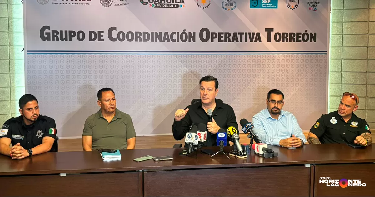 ”Responsables de colgar manta en Torreón ya están detenidos": Fiscal Federico Fernández