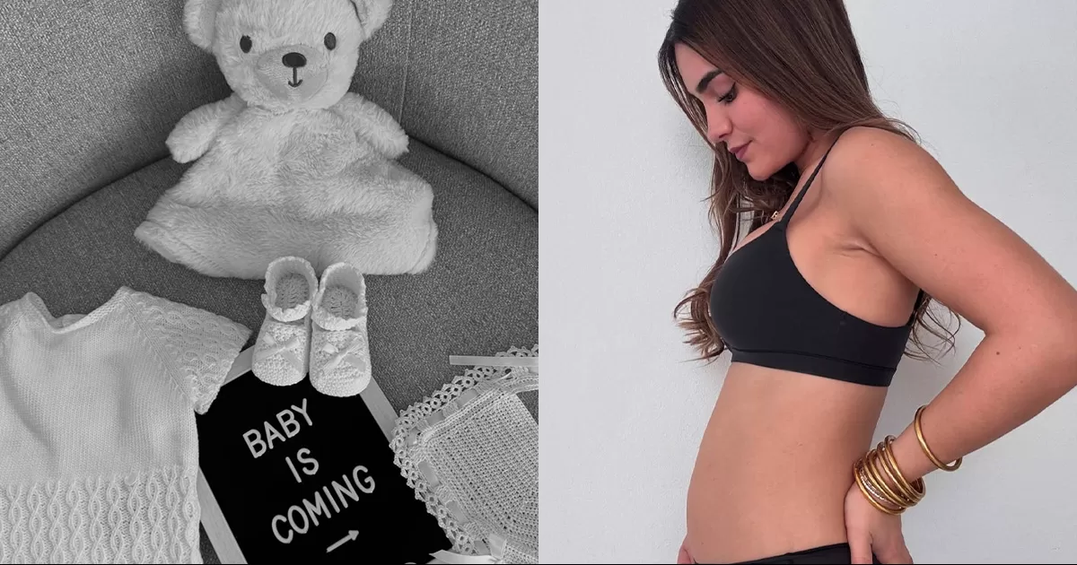 Karen posteó una serie de fotografías en las que evidenciaba la felicidad de su primer embarazo, pero con un devastador mensaje