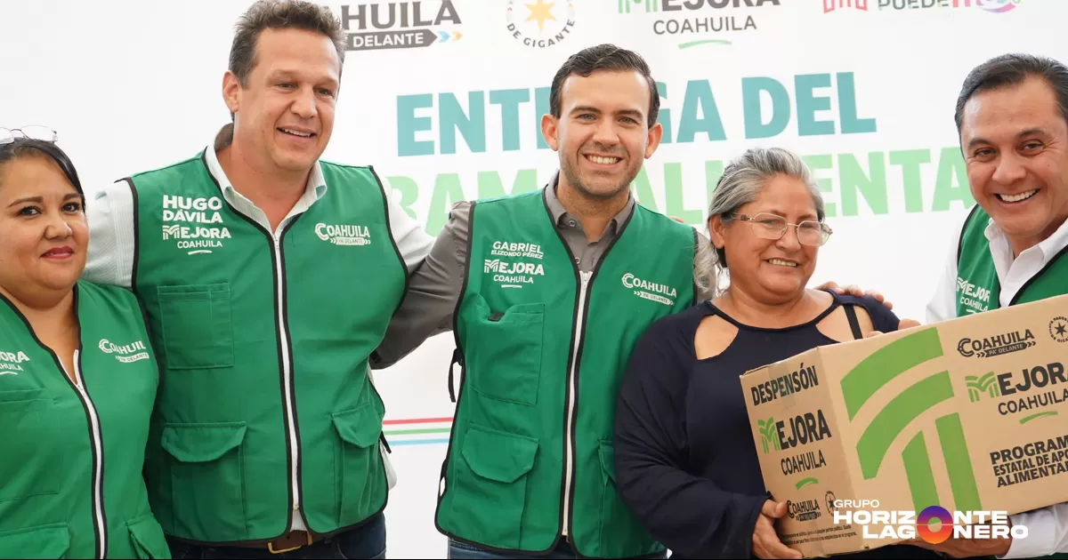 Durante esta entrega, Gabriel Elizondo Pérez, destacó la importancia de trabajar de manera directa con las familias.
