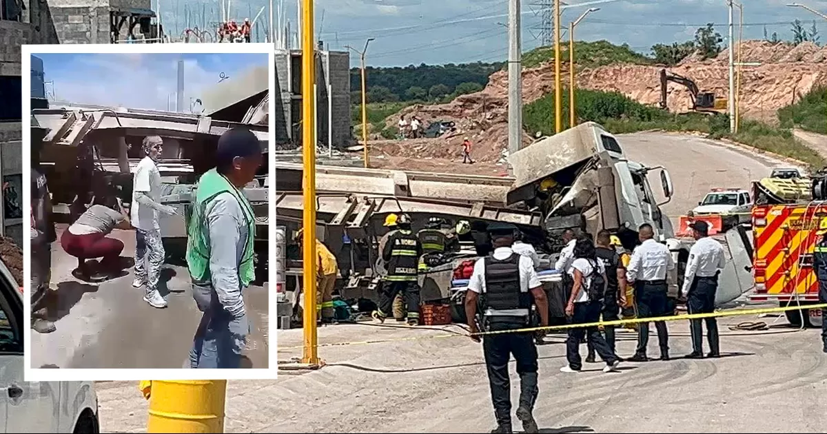 Las lágrimas y la desesperación de una madre quedaron plasmados en un video que volvió viral luego de un terrible accidente