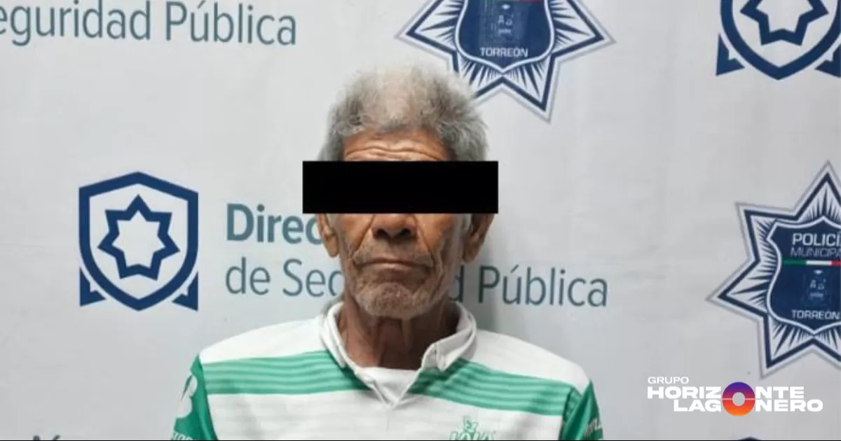 Policía de Torreón detiene a hombre por acoso sexual en la colonia Santiago Ramírez