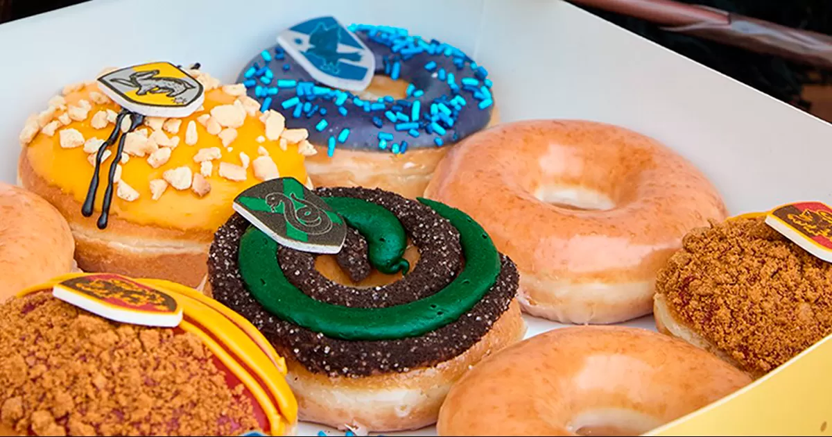 La magia de Harry Potter llegó oficialmente a Krispy Kreme.