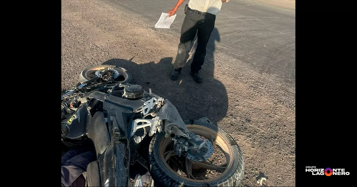 La tragedia que movilizó a los cuerpos de policiacos se generó cerca de las 18:00 horas sobre la carretera Gómez Palacio - Gregorio García, a la altura del kilómetro siete.
