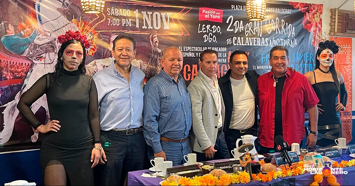 El rejoneador Andy Cartagena y el matador mexicano Ernesto Javier “Calita” serán los encargados de partir plaza en honor al día de muertos