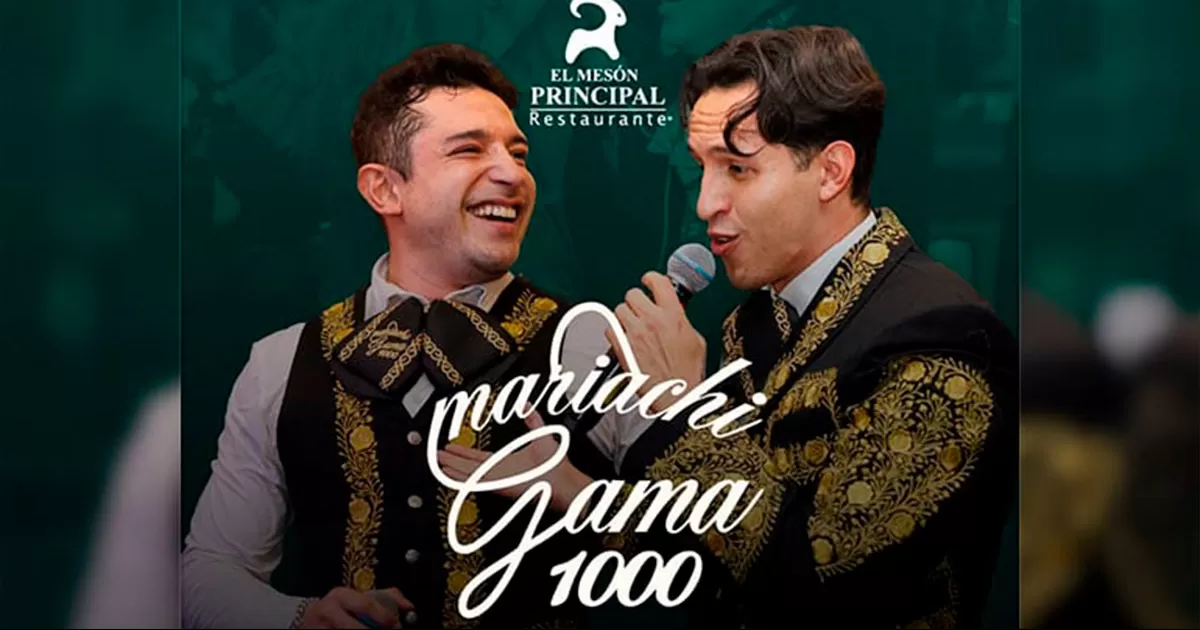 Listo festejo patrio con el Mariachi Gama 1000 en El Mesón Principal