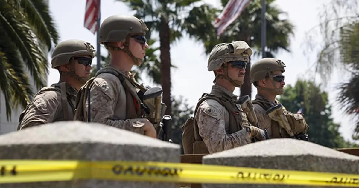 La Casa Blanca y California se han enfrentado por la decisión de desplegar a la Guardia Nacional para contener protestas en Los Ángeles