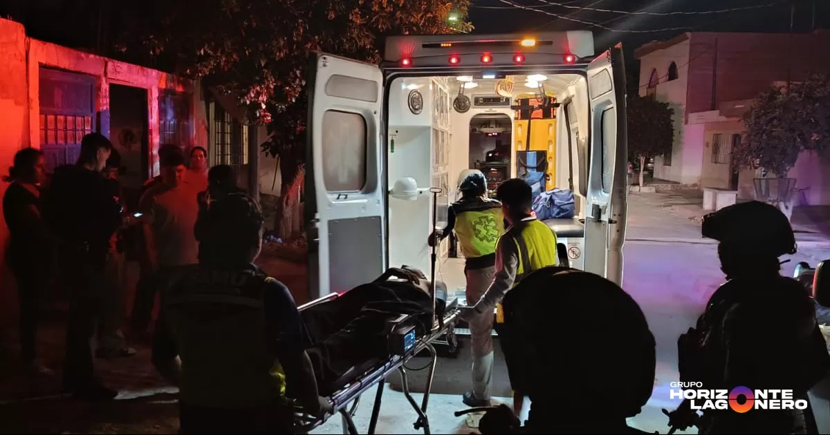 Adolescente de 15 años resulta herido tras agresión de dos sujetos en la colonia División del Norte en Torreón