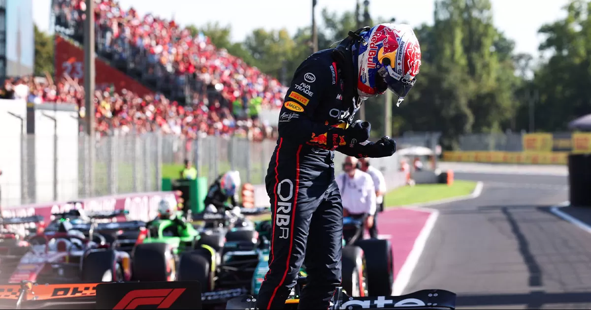 Max Verstappen firma la pole para el Gran Premio de Italia