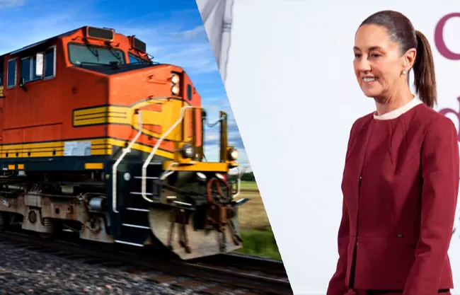 Este proyecto se conectará con el tren que se construye de la Ciudad de México a Querétaro, formando el "tren del Golfo de México"