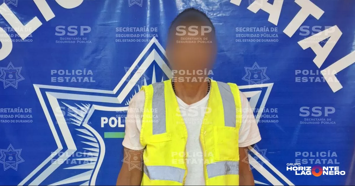 Detienen a sujeto por presunto acoso sexual y amenazas en Gómez Palacio