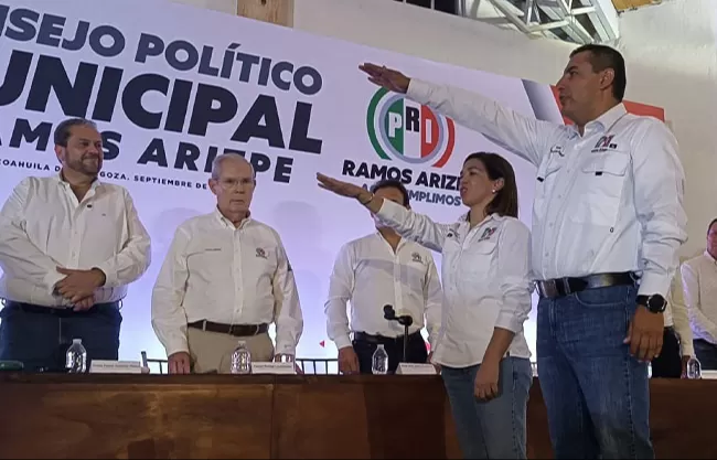 Hazel Israel Santos asume dirigencia del PRI en Ramos Arizpe