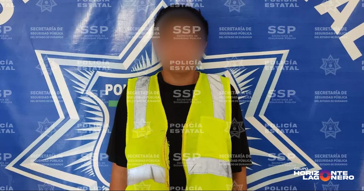 Detienen a adolescente tras robarle el celular a mujer en Gómez Palacio