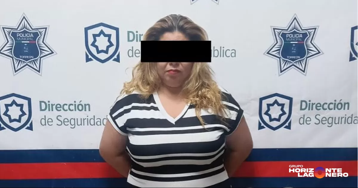 Detienen a mujer por robo en tienda comercial de Torreón
