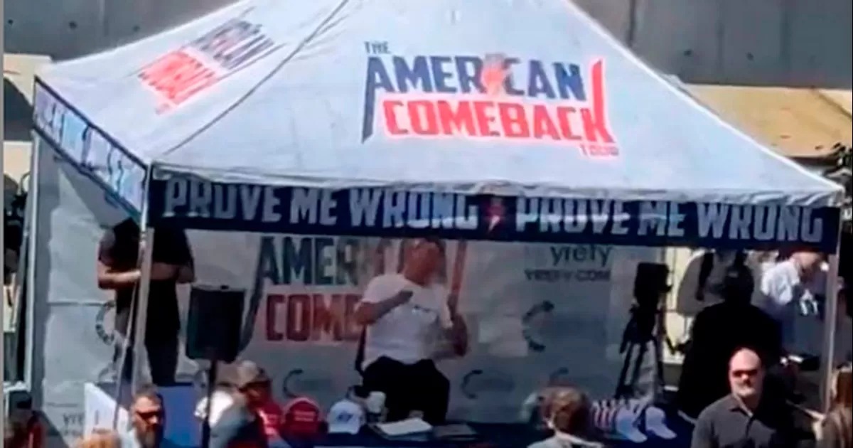Kirk prestó su apoyo públicamente a Trump en varios de sus mítines de campaña del año pasado