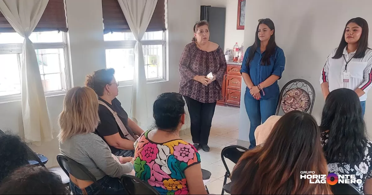 Realizan actividades de empoderamiento a las mujeres en la Laguna de Durango