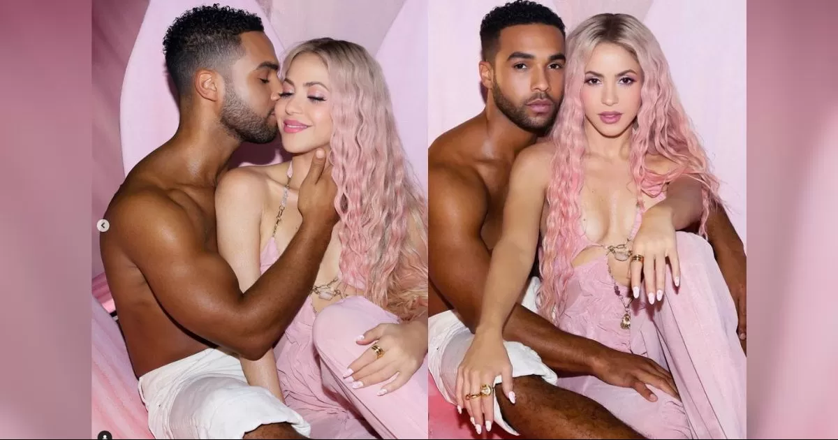 Shakira y Lucien Laviscount encienden las redes