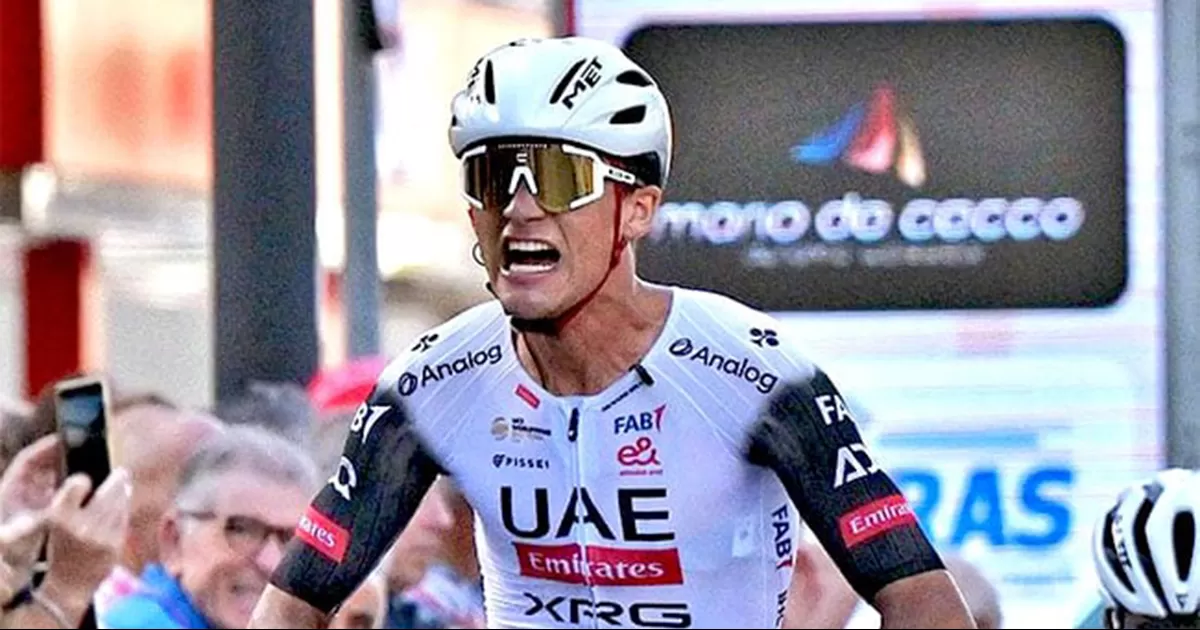 La estrella del UAE Emirates se impuso esta mañana en el Trofeo Matteotti, trazado de 195 kilómetros