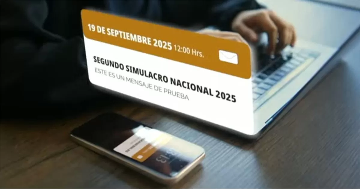 Emitirán alerta sísmica en teléfonos celulares por simulacro; llegará a más de 80 millones de usuarios