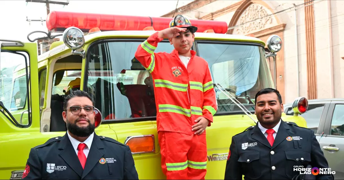 Pondrán en marcha programa “Mini Escuadrón Bombero, buscarán dar a conocer el trabajo de Protección Civil en Lerdo