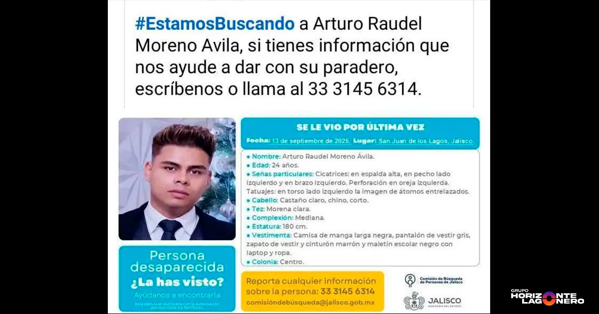Lamentablemente, nunca llegó a su destino y se desconoce su paradero desde el 13 de septiembre de 2025.